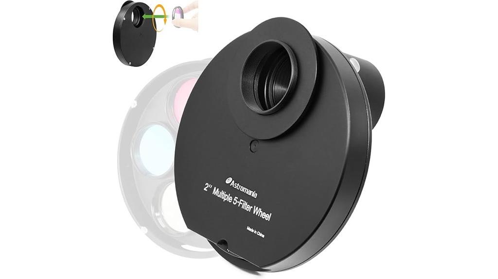 multiple position filter wheel