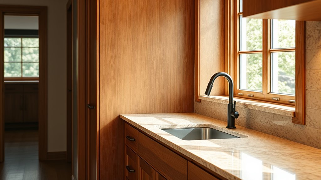 natural textures create cozy ambiance