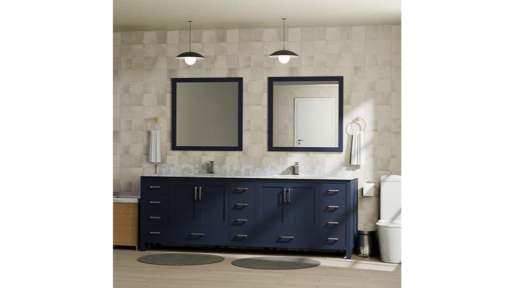 navy blue vanity top