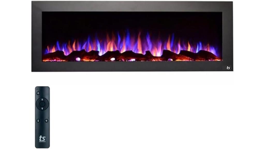 no heat wall fireplace
