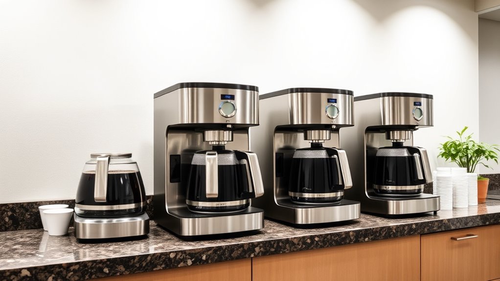 office friendly large coffee makers