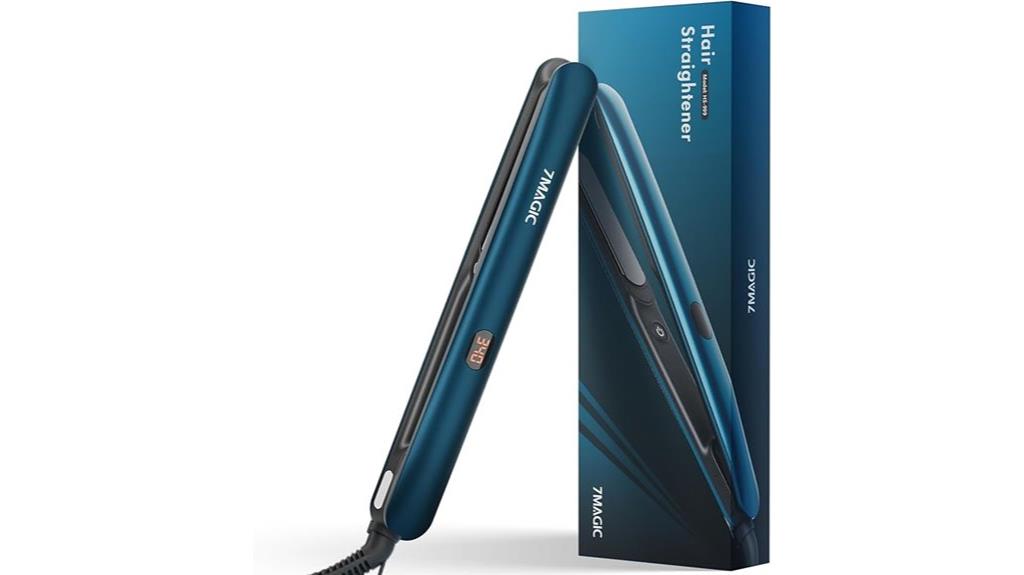 one inch titanium flat iron