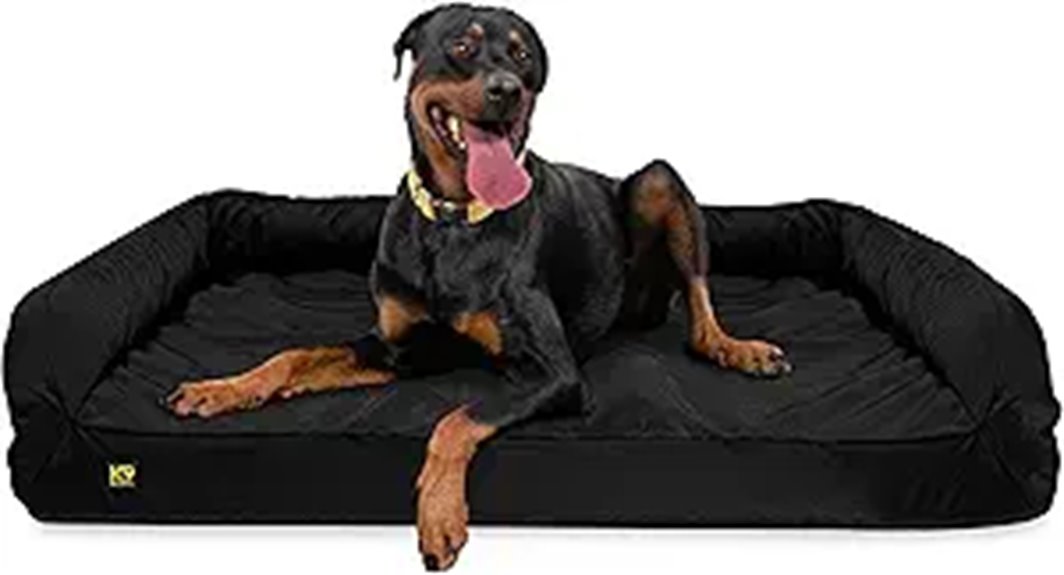 orthopedic water resistant dog bed
