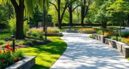 outdoor garden accessible routes