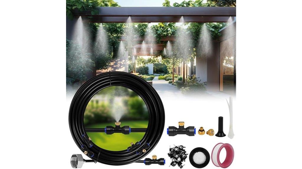outdoor patio misting system