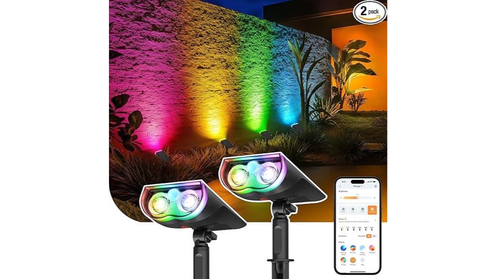 outdoor solar light set