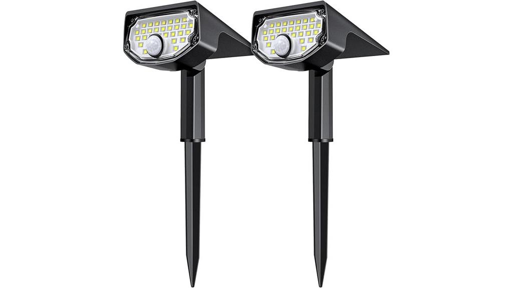 outdoor solar sensor lights