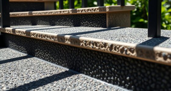 outdoor step safety surfaces