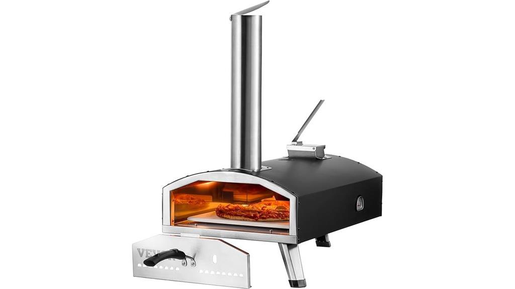 outdoor wood fired pizza oven