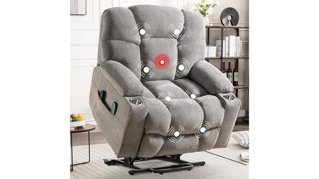 oversized elderly recliner chair