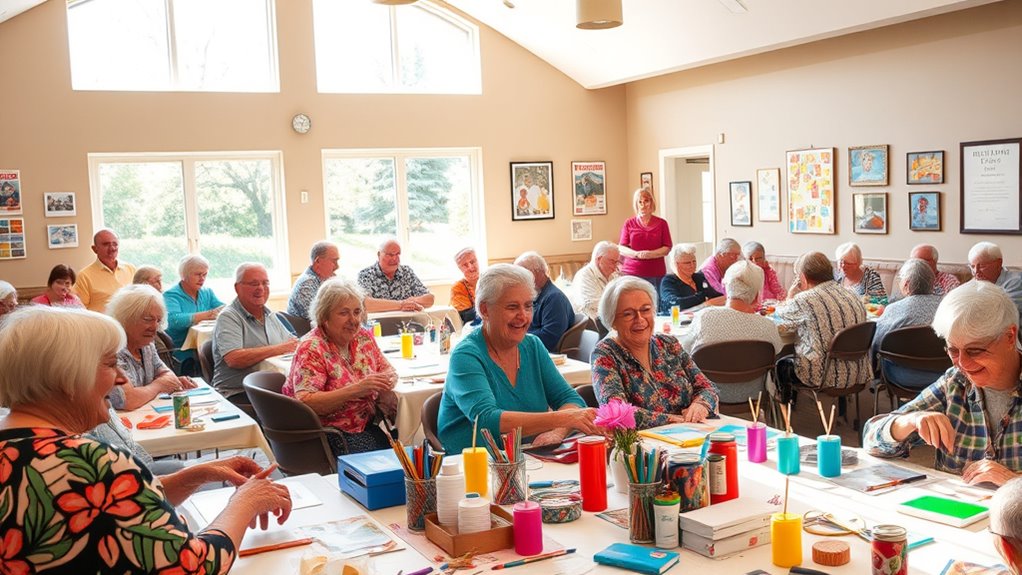 participating in community activities