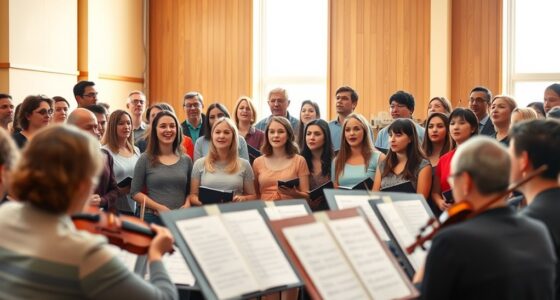 participating in musical groups