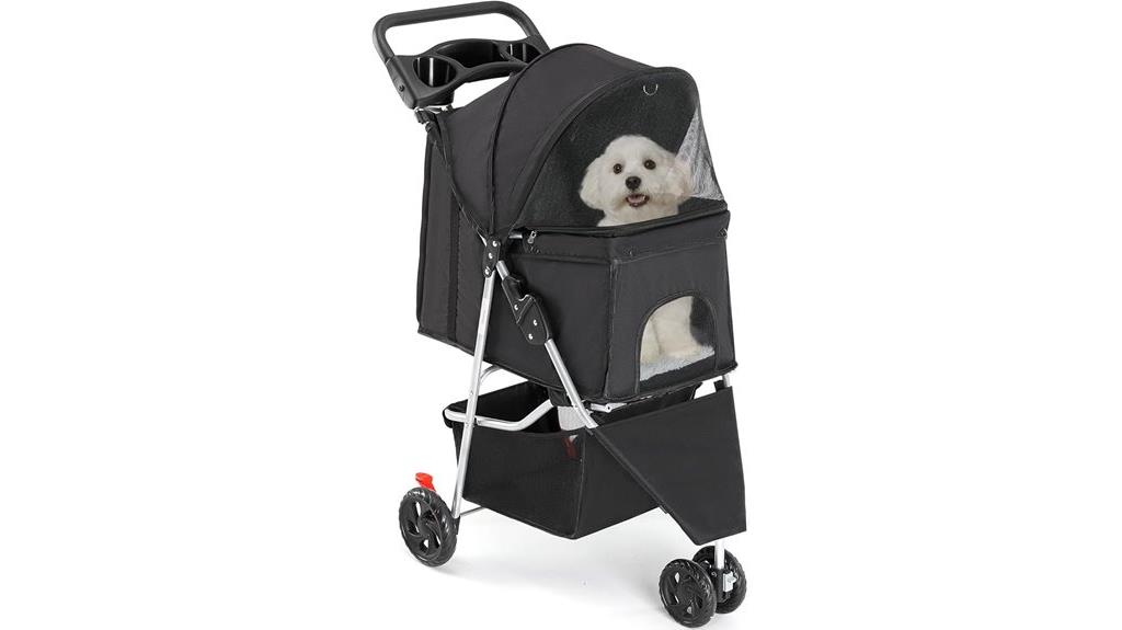 pet stroller for small medium dogs