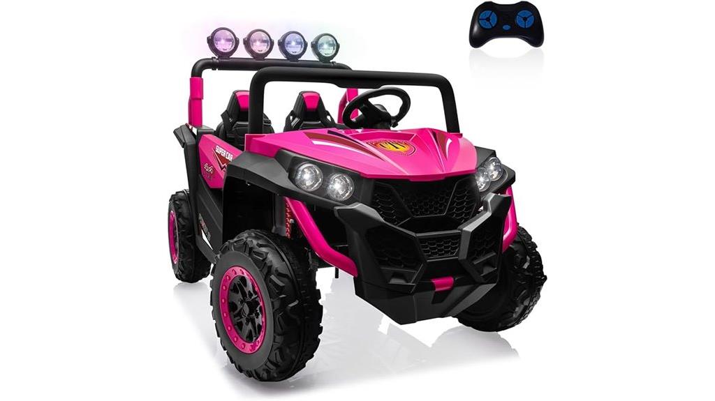 pink ottaro 2 seater truck