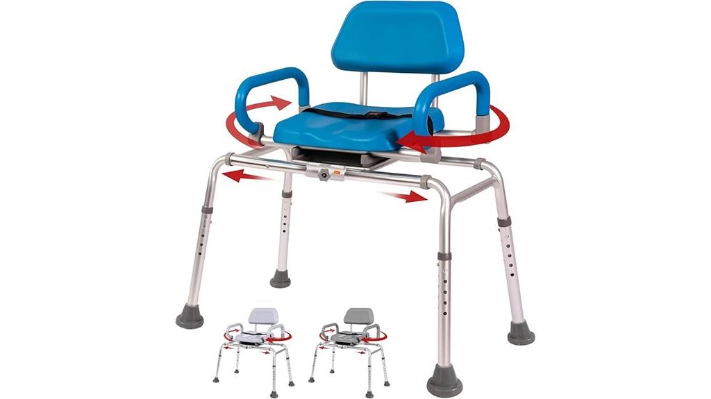 platinum shower transfer bench