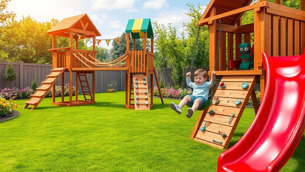 playset safety and suitability