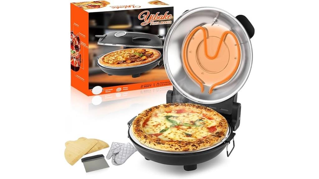 portable 12 electric pizza oven