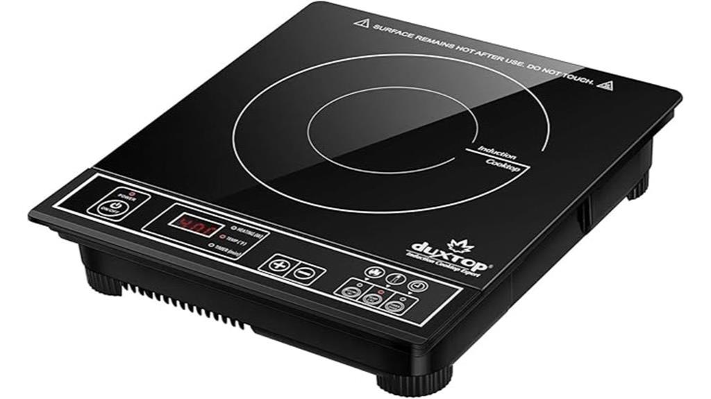portable 1800w induction cooktop