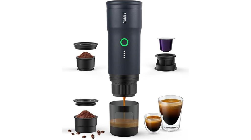 portable 20 bar coffee maker