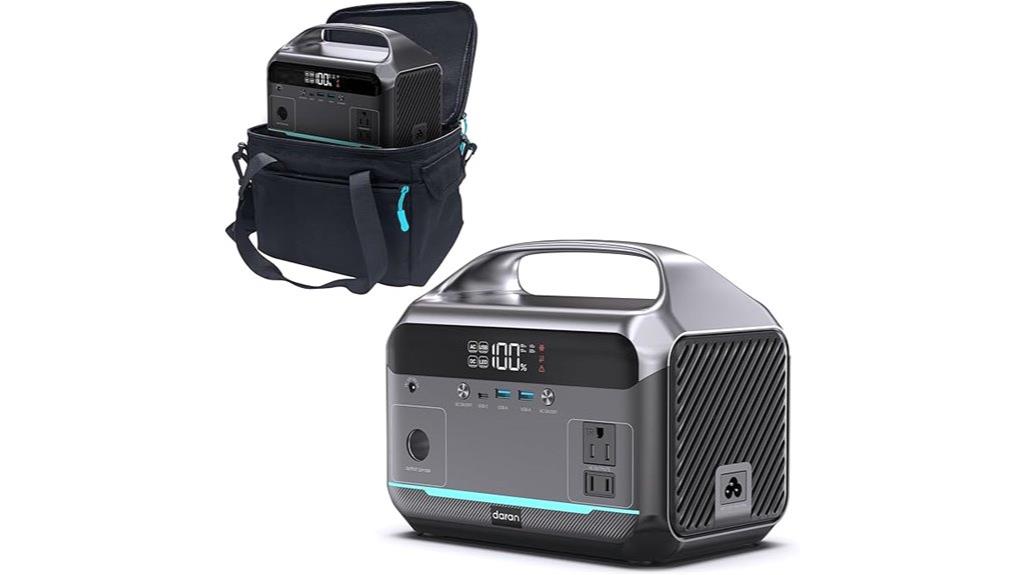 portable 288wh lifepo4 power
