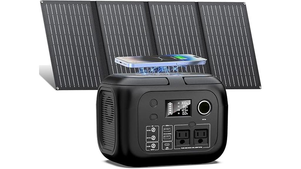 portable 300w solar power