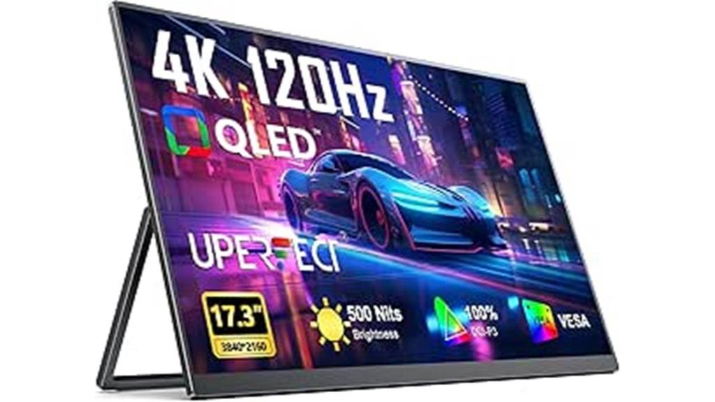 portable 4k qled display