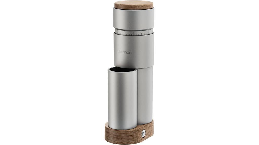 portable burr coffee grinder