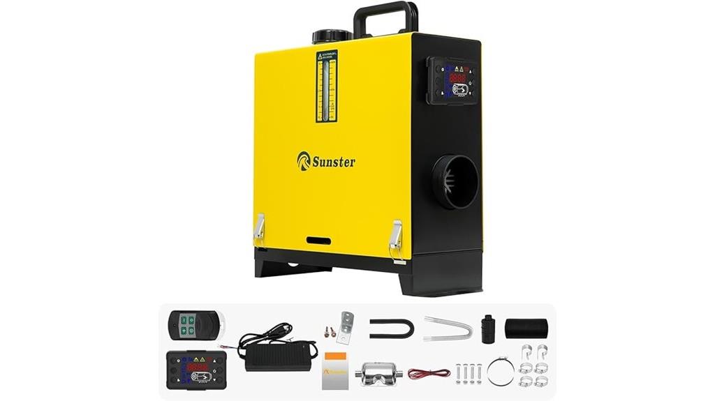 portable diesel air heater