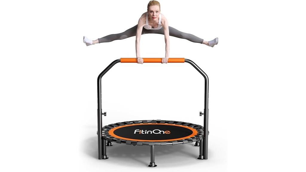 portable foldable rebounder