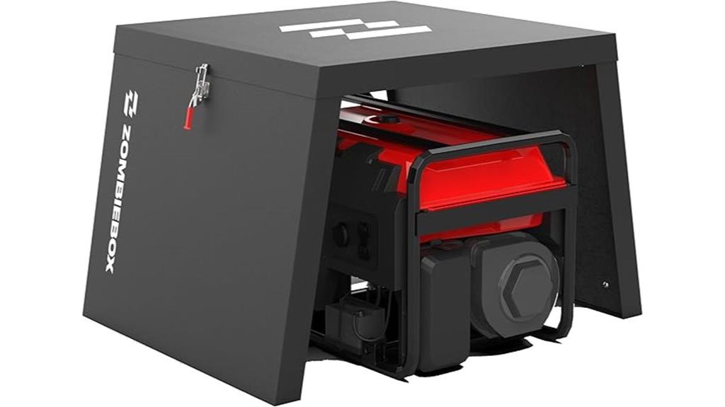 portable generator sound barrier