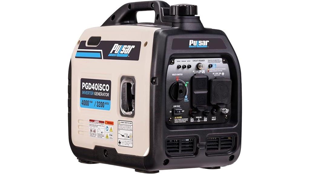 portable inverter gas generator
