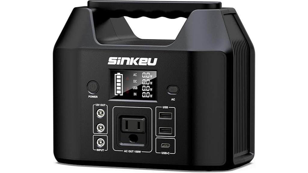 portable lifepo4 solar generator