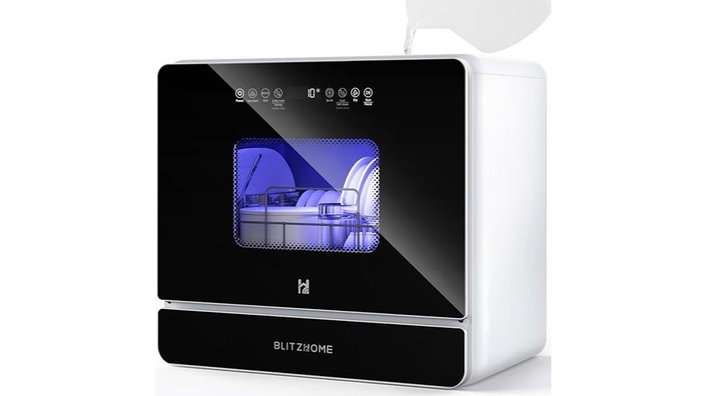 portable mini dishwasher nine