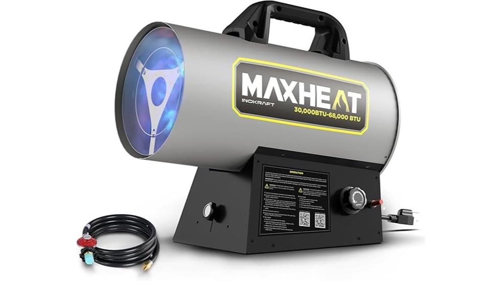 portable propane heater