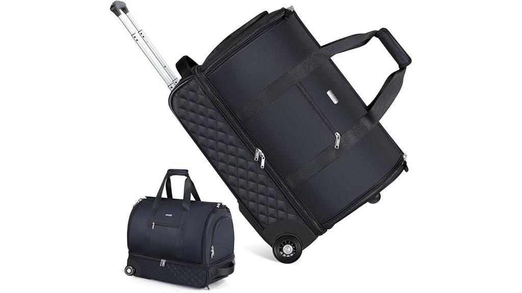 portable travel clothing storage