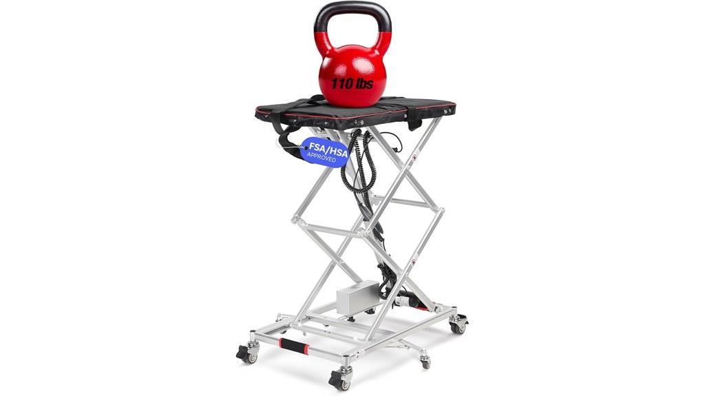 portable wheelchair lift system