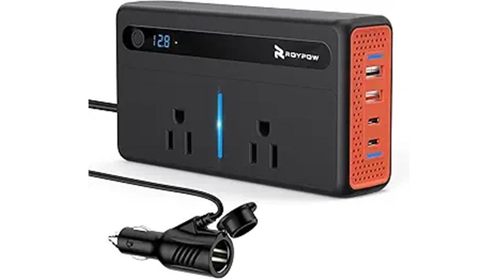 powerful car inverter with multiple ports