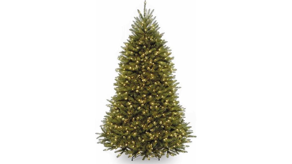 pre lit 7 5 foot christmas tree