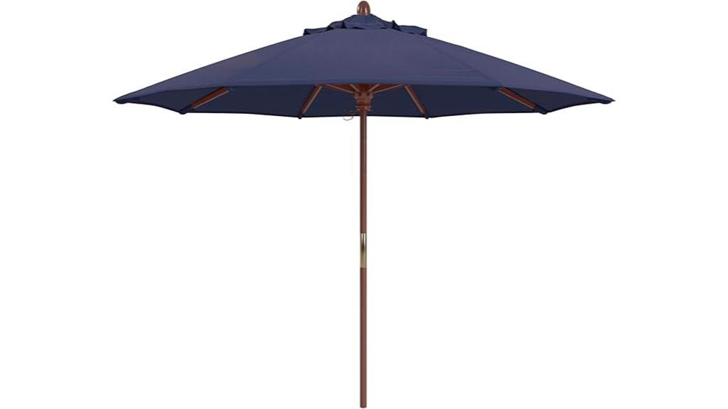 premium commercial hardwood umbrella