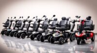premium full suspension mobility scooters