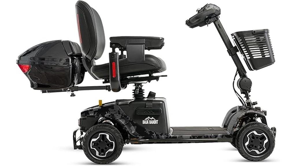 pride baja bandit scooter