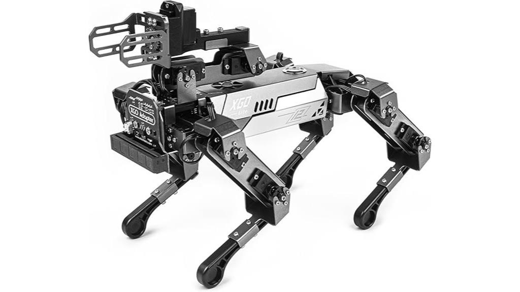 programmable metal robotic dog