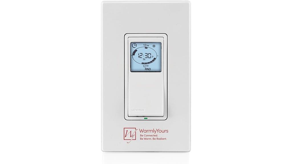 programmable towel warmer timer