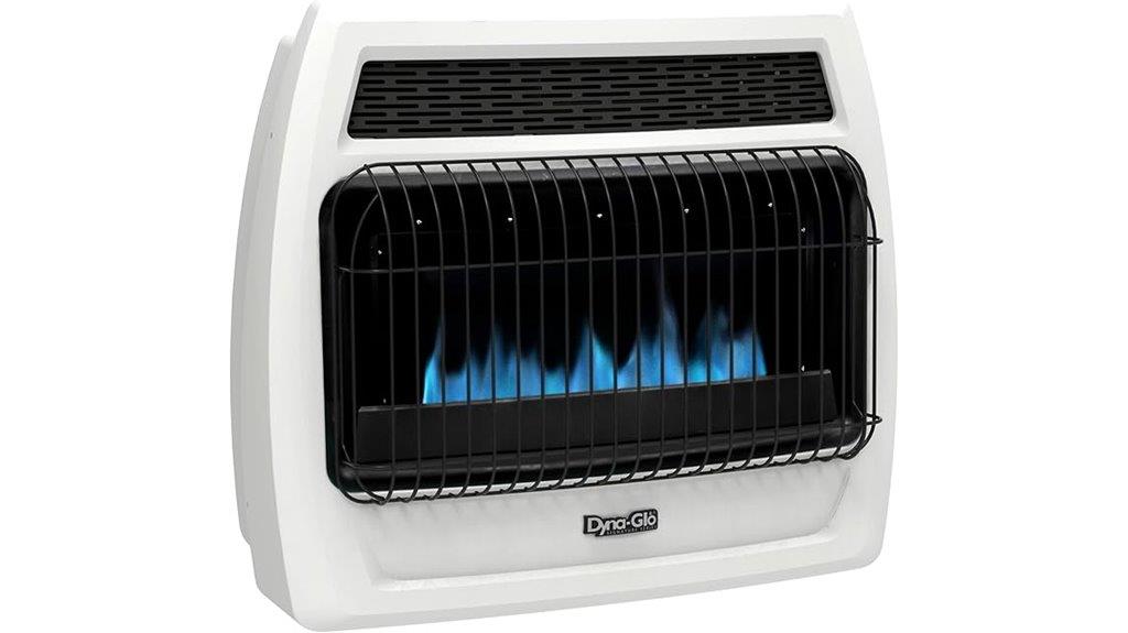propane blue flame heater