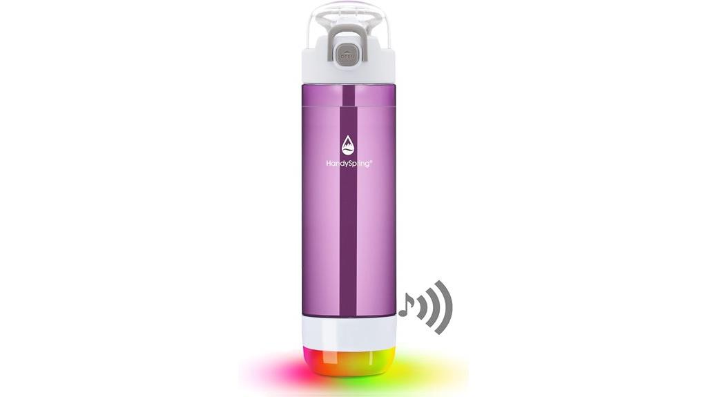 purple 26 oz smart bottle