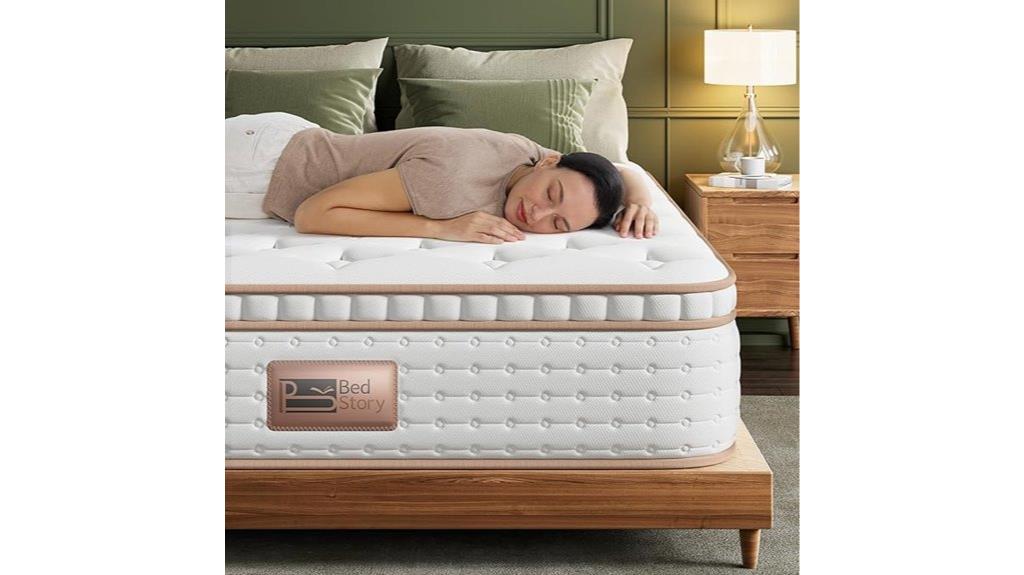 queen hybrid mattress comfort