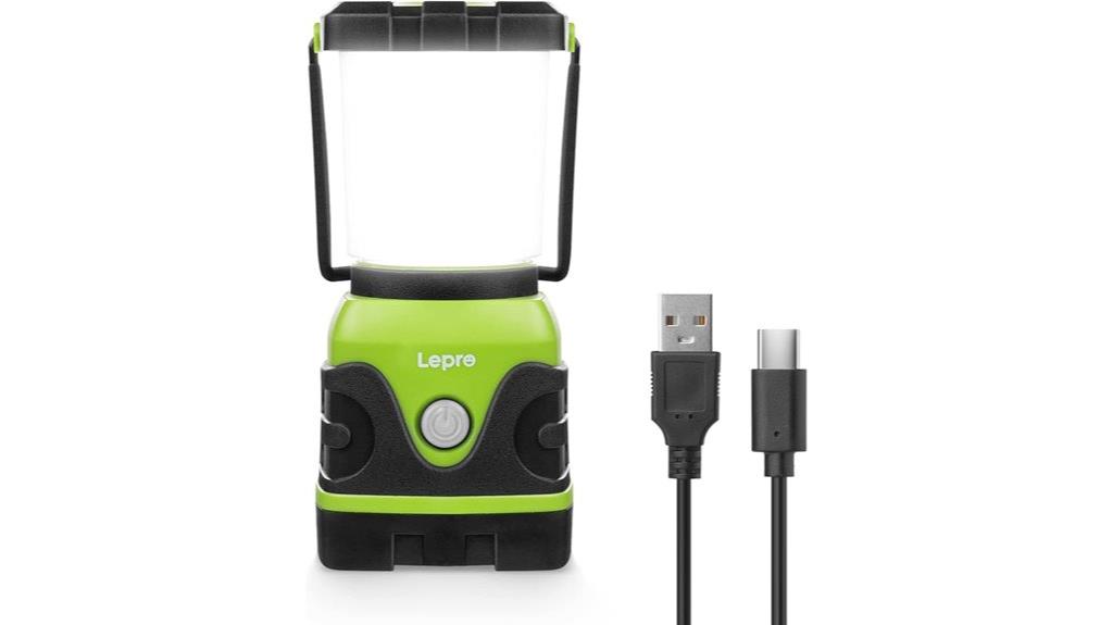 rechargeable camping lantern with power
