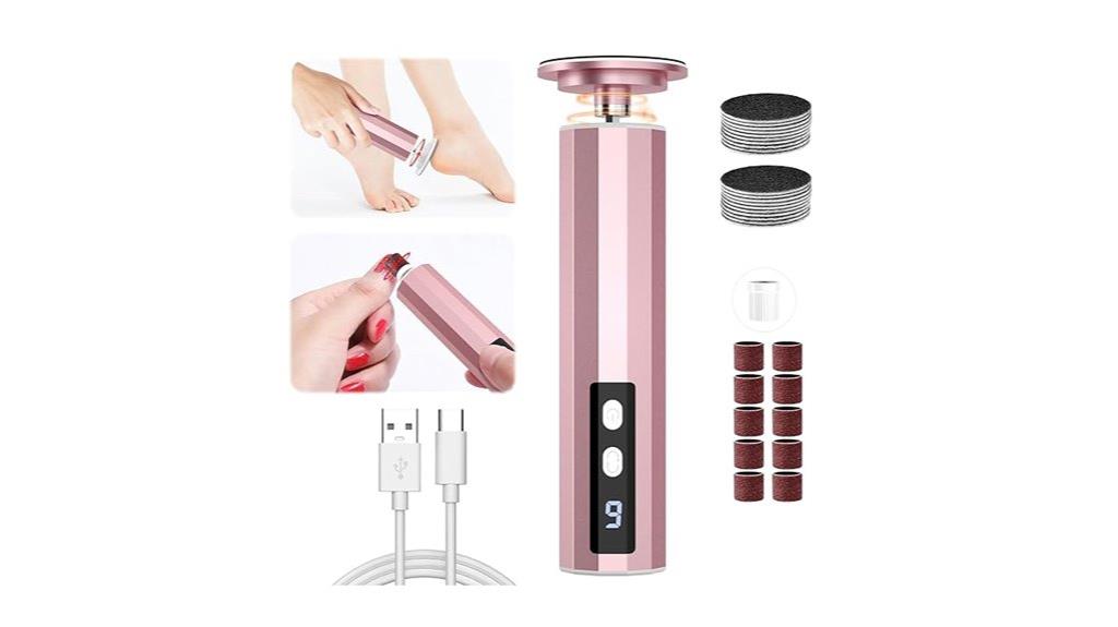 rechargeable pedicure callus remover