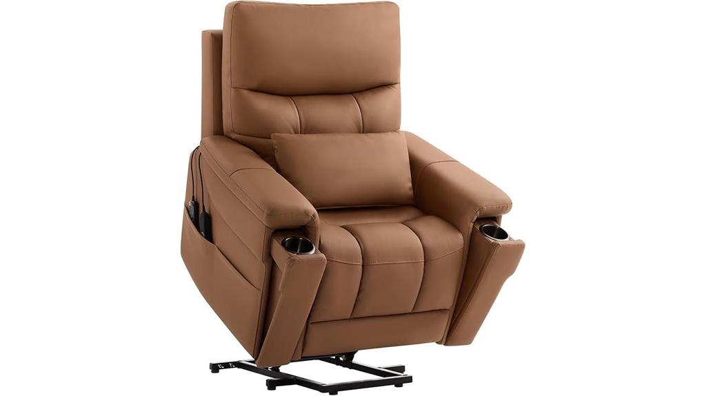 recliner with heat massage