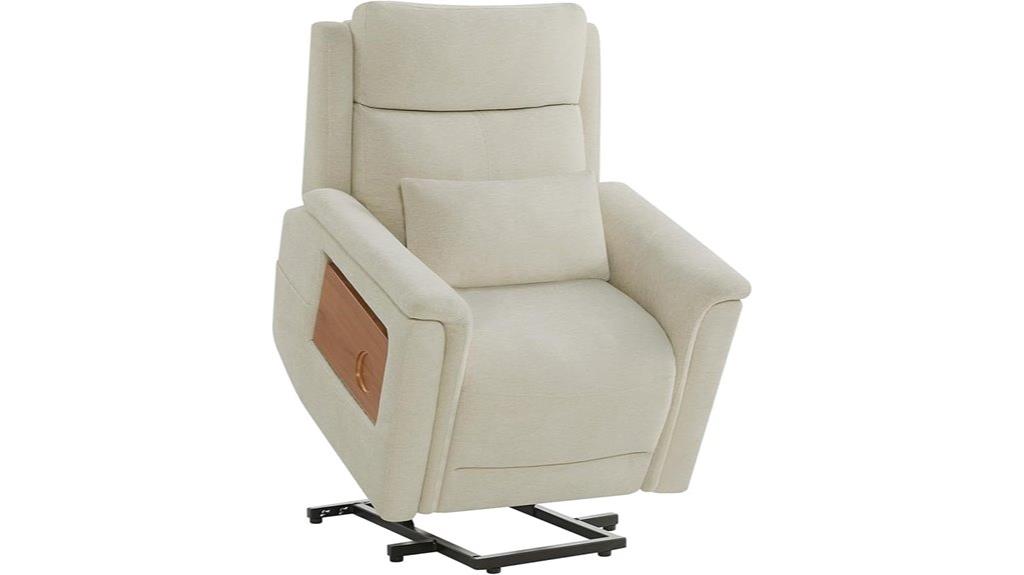 recliner with heat massage